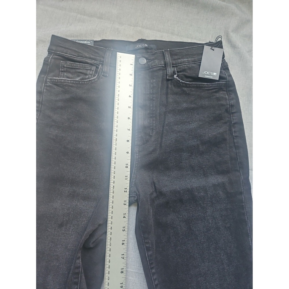 Joe's Women's The OG Straight Ankle Jeans High Rise Slim Fit Black US Size 30 - Picture 4 of 14